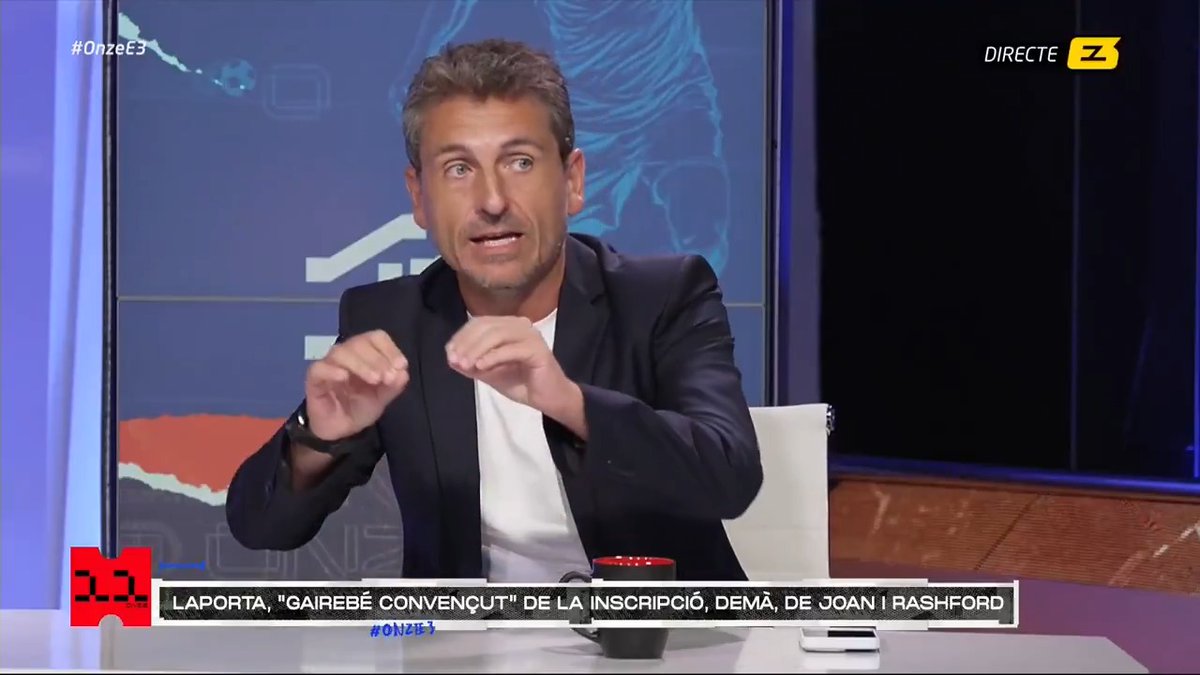 🗣️ David Ibáñez, sobre la situació de les inscripcions: 🔸 "Passa perquè la situació econòmica que va heretar Laporta és la que és" 🔸 "Ha posat diners que no tenia, però ha aconseguit tenir el millor equip al camp i fer un estadi nou" #OnzeE3 ▶️