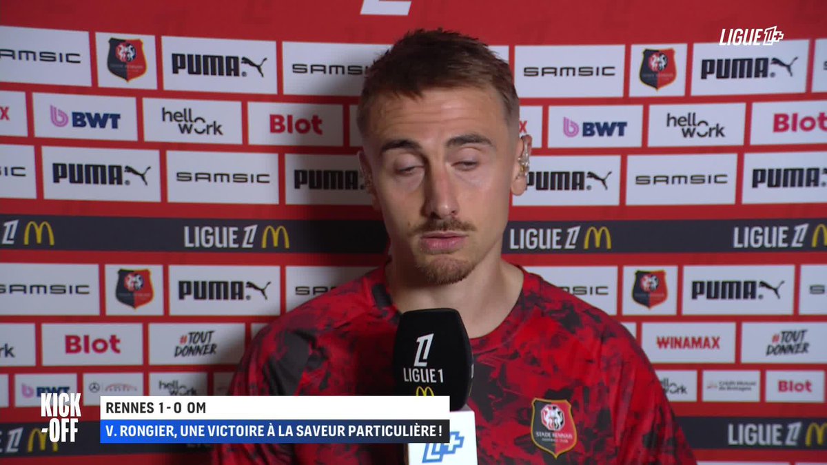 😅 Valentin Rongier 🇫🇷, capitaine rennais, sur l’OM : « 𝗝𝗘 𝗟𝗘𝗦 𝗖𝗢𝗡𝗡𝗔𝗜𝗦 𝗣𝗥𝗘𝗦𝗤𝗨𝗘 𝗣𝗔𝗥 𝗖Œ𝗨𝗥, 𝗢𝗡 𝗔 𝗧𝗥𝗔𝗩𝗔𝗜𝗟𝗟𝗘́ 𝗦𝗨𝗥 𝗟𝗔 𝗙𝗔𝗖̧𝗢𝗡 𝗗𝗢𝗡𝗧 𝗜𝗟𝗦 𝗥𝗘𝗦𝗦𝗢𝗥𝗧𝗘𝗡𝗧 𝗟𝗘 𝗕𝗔𝗟𝗟𝗢𝗡. » 🎥 L1+