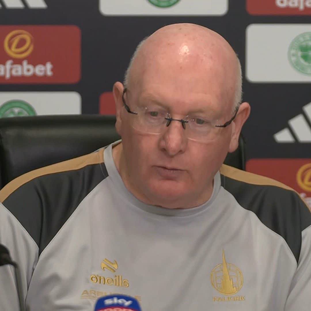 🗣️ "I know the Celtic fans are still wanting more signings but there didn't look much wrong with that team tonight to me." Falkirk manager John McGlynn reacts to his side's 4-1 defeat by Celtic in the Scottish League Cup ⤵️