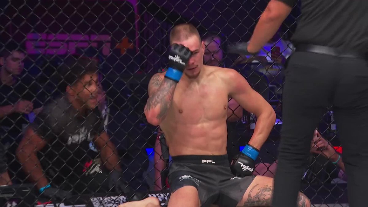 CHRIS MIXAN 1ST ROUND TKO! [ #PFLWorldTournament | LIVE NOW ESPN+ | Main Card 9pm | ESPN ]