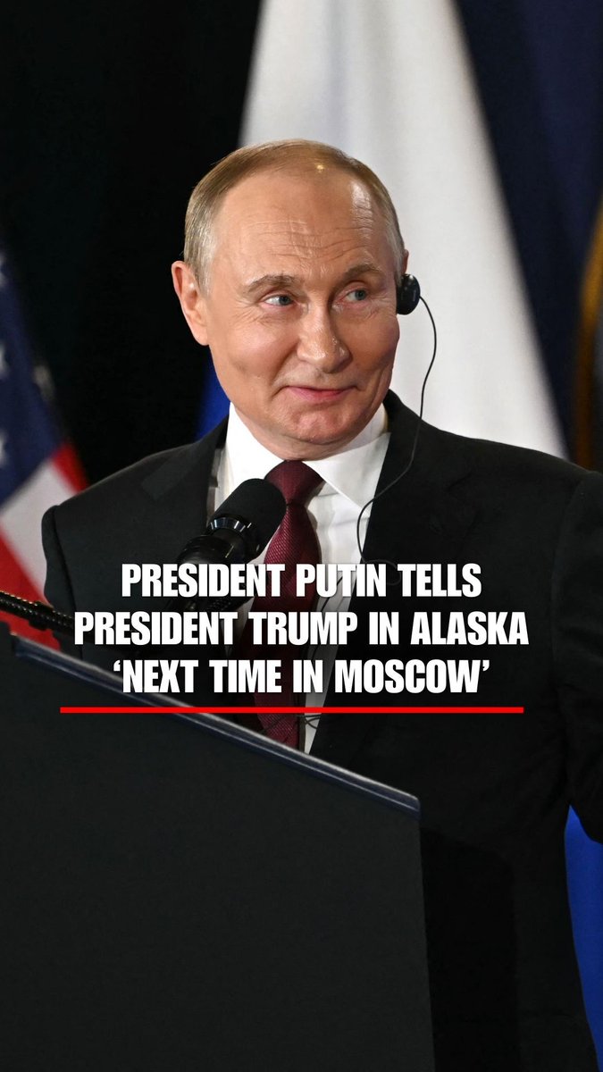 TRUMP: "We'll speak to you very soon and probably see you again very soon. Thank you very much, Vladimir." PUTIN: "Next time in Moscow" TRUMP: "I’ll get a little heat on that one... but I could see it possibly happening"