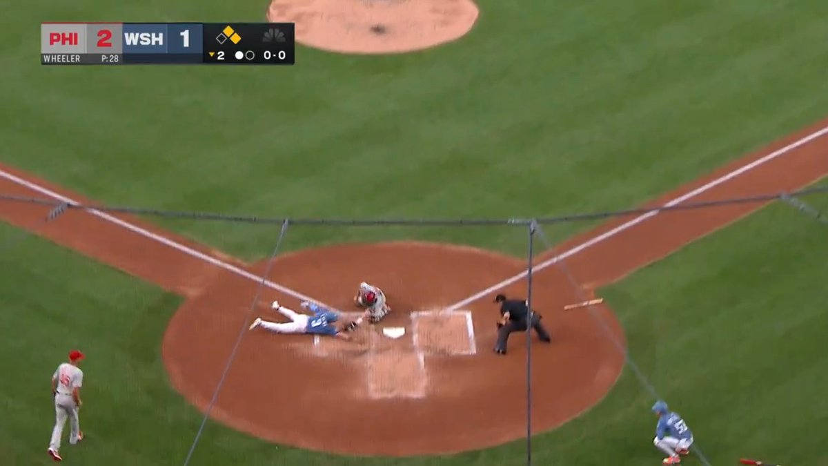 The arm of Nick Castellanos keeps this game tied!