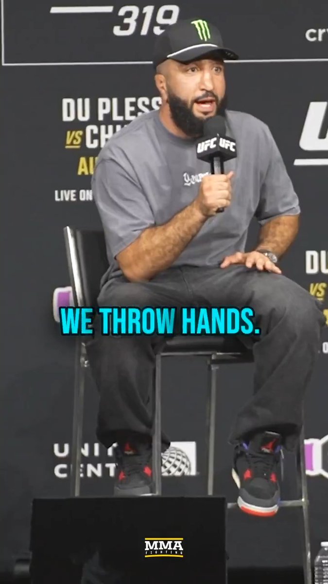 Belal Muhammad hopes to meet Dricus du Plessis in the parking lot for a fist fight after UFC 319. 👀
