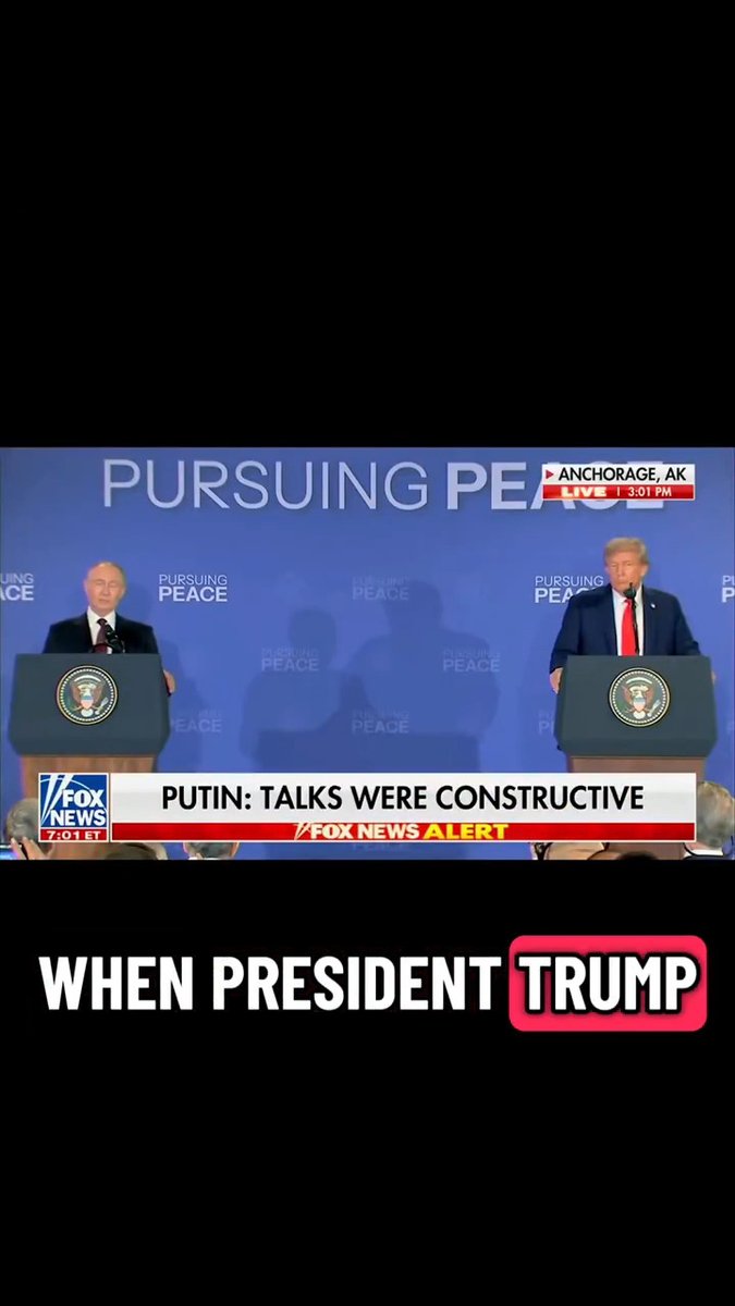 🚨 Putin confirms that if Trump was President between 2020-2024, there would not have been a war between Russia and Ukraine. SHARE THIS. SEND IT TO A DEMOCRAT!