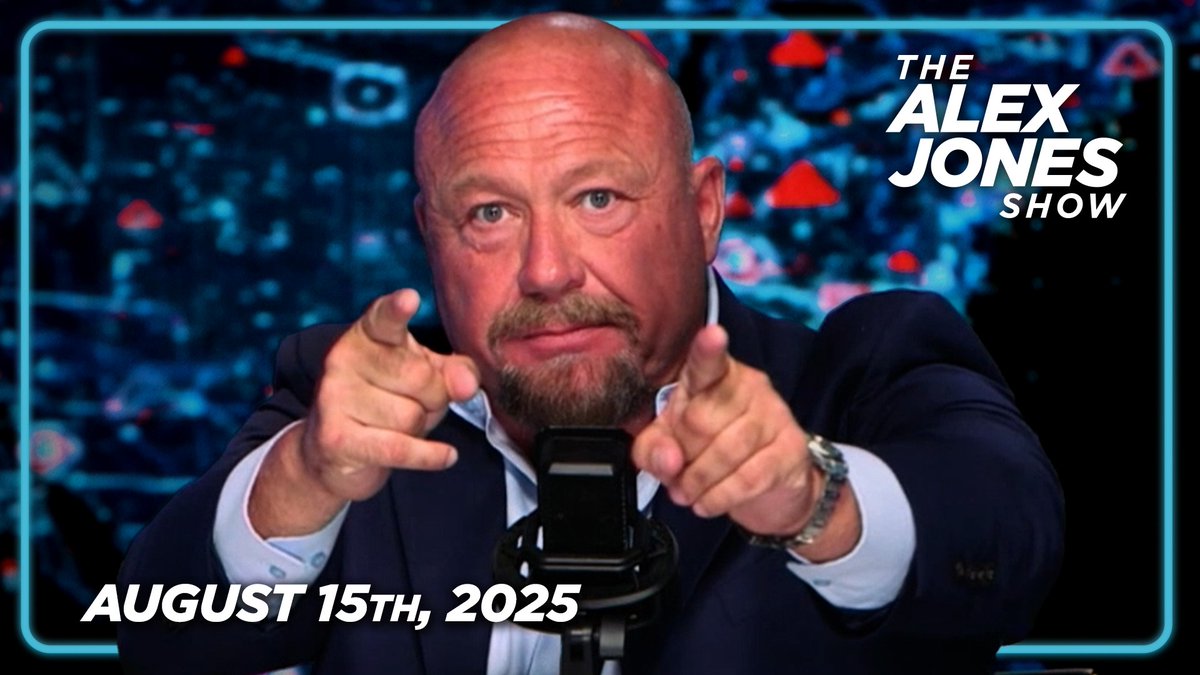 FRIDAY FULL SHOW 8/15/25 — Alex Jones Delivers Key Analysis Of The Historic Trump Peace Summit In Alaska As Ukraine & NATO Pledge To Escalate The War At All Costs! PLUS, The New York Times Has Called For A Military Coup Against Trump! FINALLY, The Latest Alex Jones Store Raffle Winner- Patriot Granny- Takes Over The Infowars HQ! Must-Watch/Share!