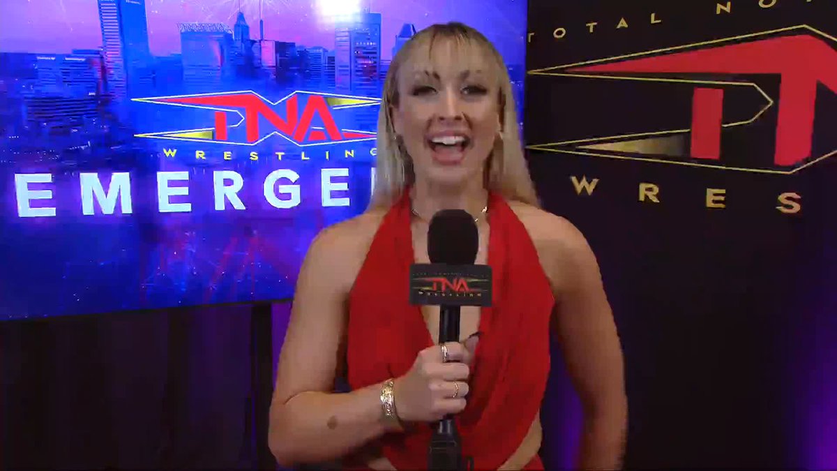 .Gia Miller gets the thoughts of TNA World Champion Trick Williams, A.J. FRANCI$ 💰, and Rich Swann ahead of Williams’ defense against MOOSE™️ TONIGHT at Emergence! Watch #TNAEmergence LIVE on TNA+: