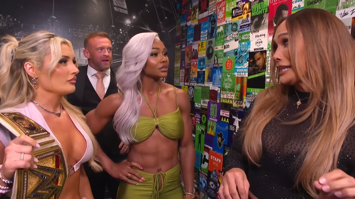 🍿 🍿 🍿 WWE Women's Champion Tiffany Stratton wants all the smoke! 😤