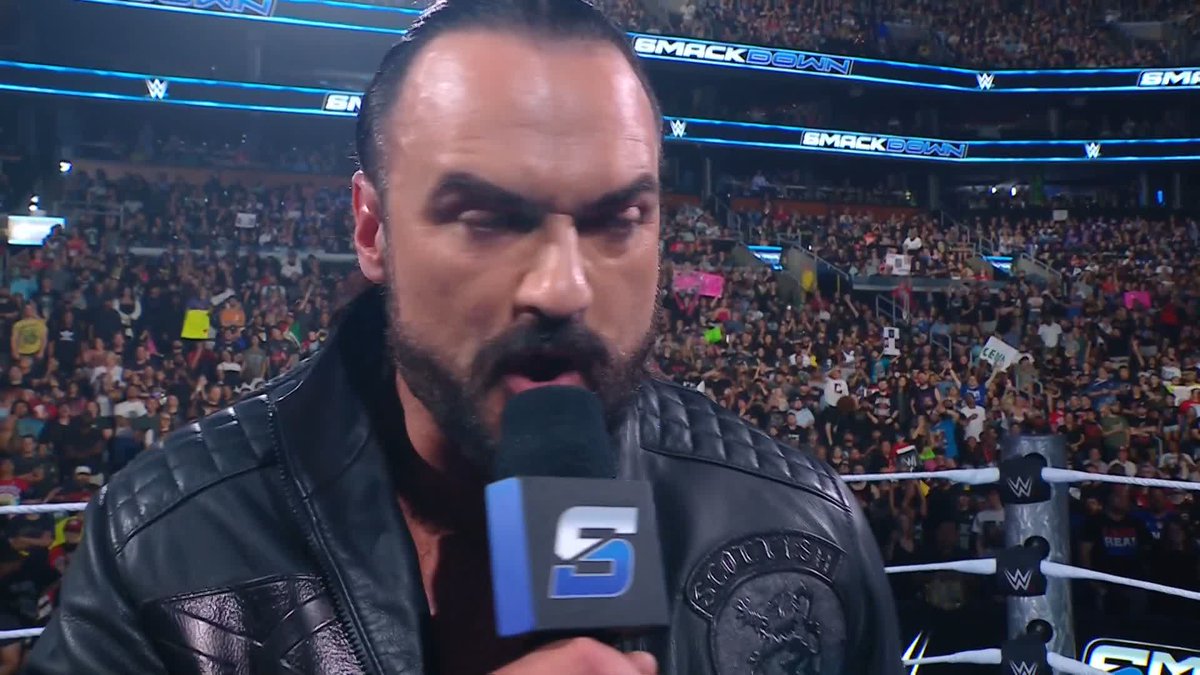 "I did not attack Cody Rhodes last week, he attacked me." Drew has gone off the rails 😅