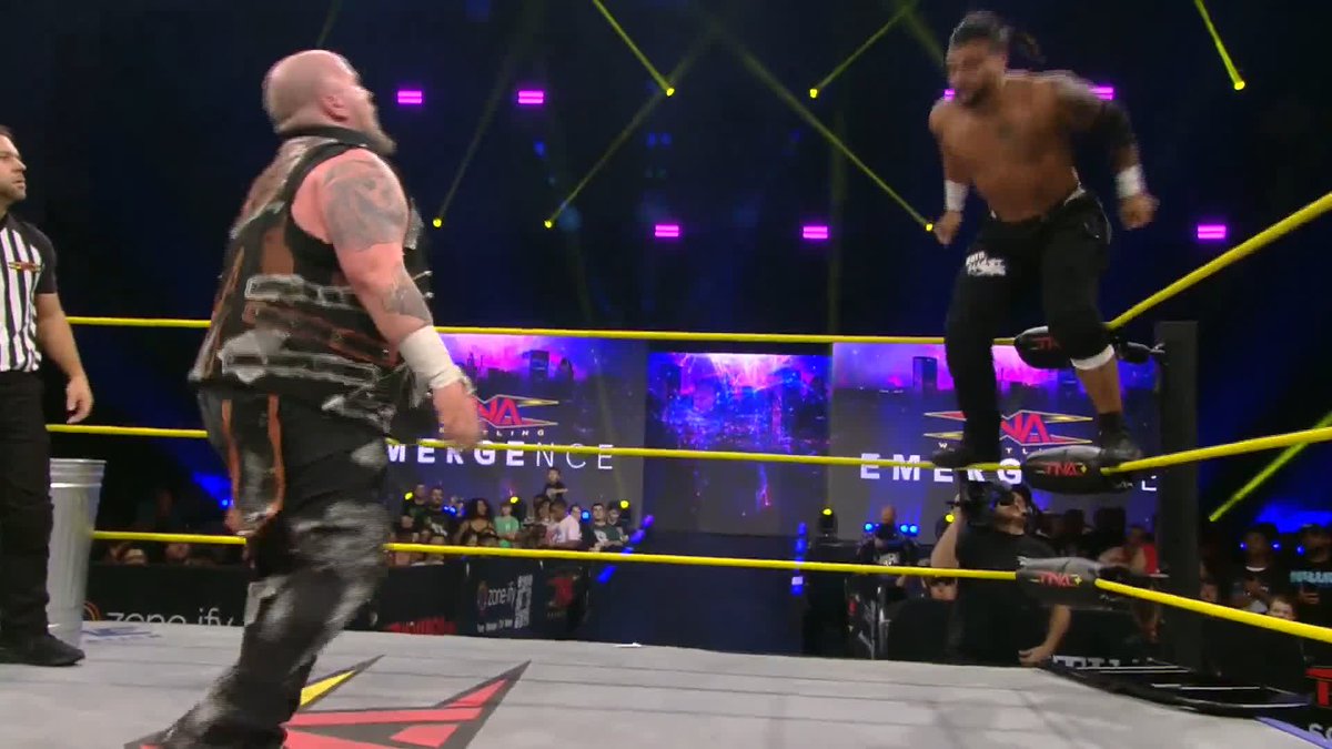 Two Cactus Drivers and Mike SANTANA🇵🇷 is STILL standing! 😲 Sami Callihan Watch #TNAEmergence LIVE on TNA+: