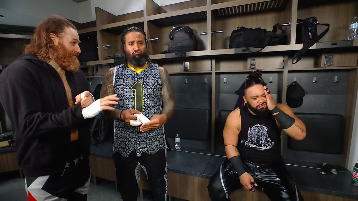 "Make sure he stays the hell out my way." Don't worry Sami Zayn, that just means Jacob Fatu's got your back 😅