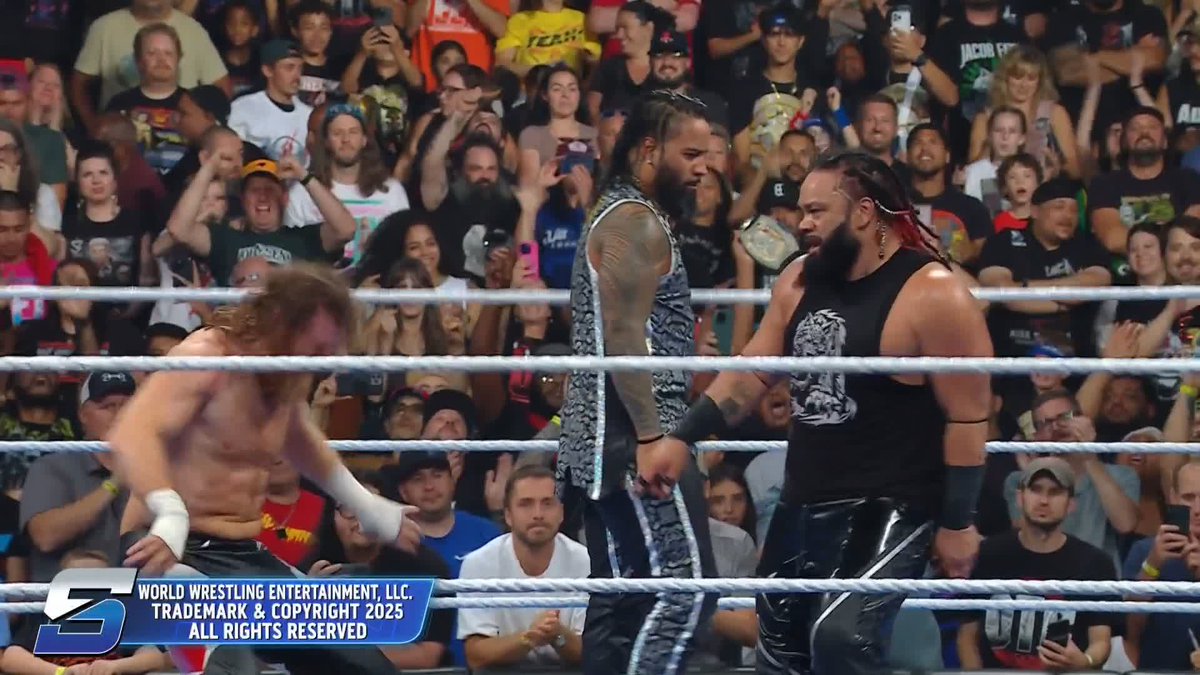 Jacob Fatu 🤝 Sami Zayn What a night in Boston!!!