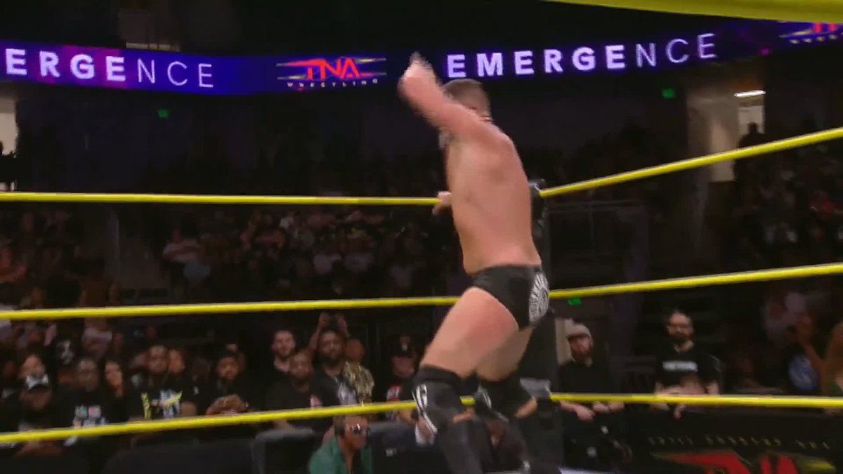 .Jake Something catches Steve Maclin in his own Crosshairs! Watch #TNAEmergence LIVE on TNA+: