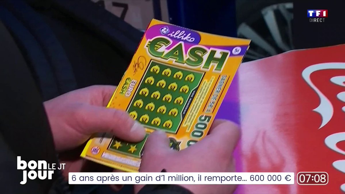 🇫🇷🎰 INSOLITE | Six ans après être devenu millionnaire à l’EuroMillions, un Montreuillois remporte 600 000 € avec un ticket à gratter.