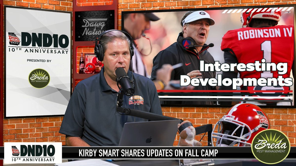 Ellis Robinson came in as one of the most hyped recruits in Georgia history. Now? He’s making plays. He’s locking up receivers. And his teammates are calling him “a Dawg.” This fall might just be his moment. Sound on for Kirby’s take. #DawgNationDaily