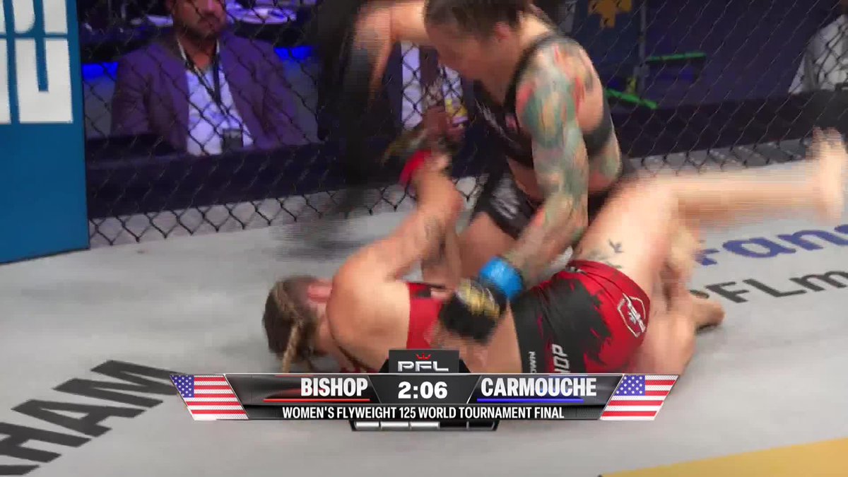 The ageless wonder Liz Carmouche does it again. She’ll be a great next test Ditcheva, which should be the inaugural 125 lbs PFL title fight