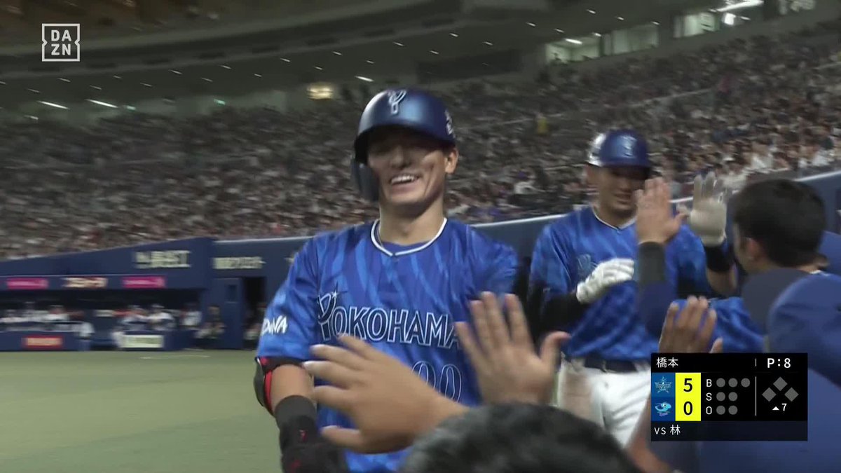このパワーは本物だ 高い壁も超えていった 林琢真 第2号ホームラン ⚾プロ野球(2025/8/16) 🆚中日×DeNA 📱Live on DAZN #オレをみろ #baystars