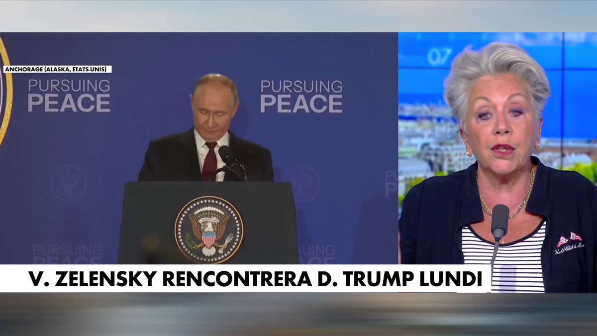Rencontre entre Donald Trump et Vladimir Poutine : «Ce sommet est une pantalonnade, un bal des faux culs», juge Françoise Laborde dans #HDPros
