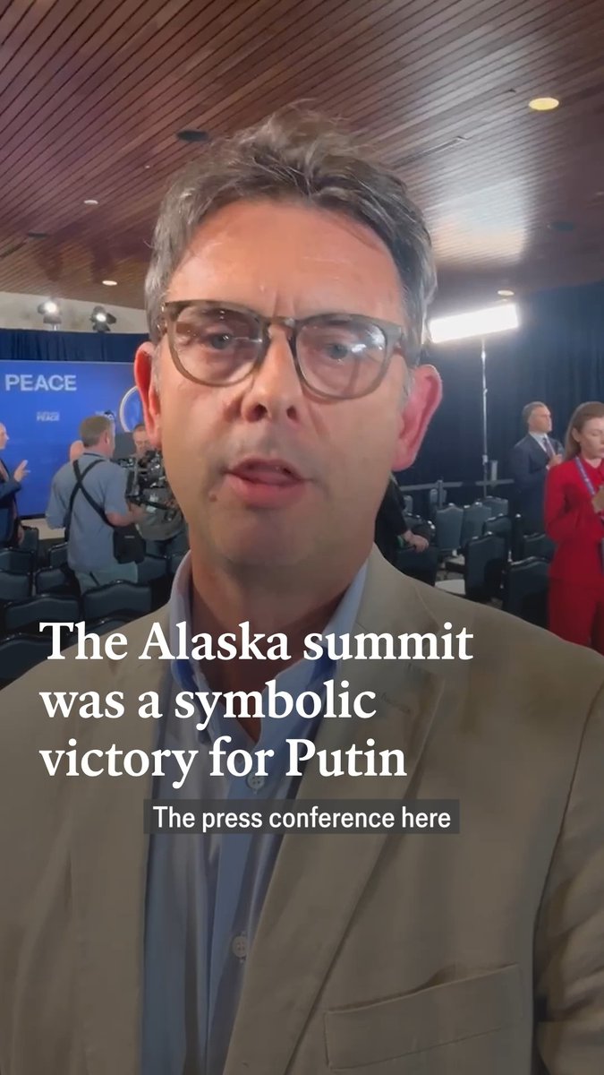The Trump-Putin summit in Alaska has ended without a deal. But the meeting was a symbolic victory for the Russian president, whose status as a pariah in the West is over. Our diplomatic editor, Anton La Guardia, reports from the press conference
