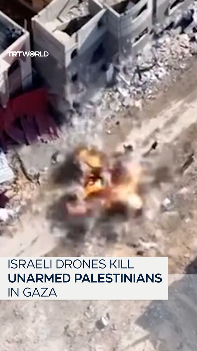 Newly released footage shows Israeli forces using drones, targeting and killing unarmed Palestinian civilians in Gaza