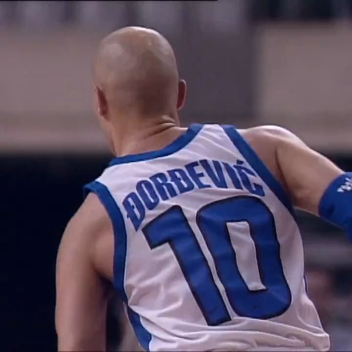 The iconic number 🔟 🇷🇸 Sale Djordjevic was the leader of a Yugoslavian team full of legends in #EuroBasket 1997 claiming MVP honors!