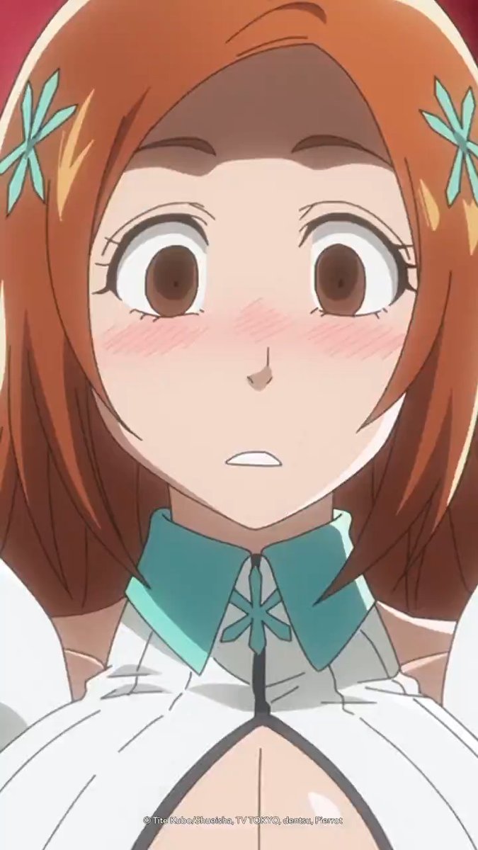 Orihime looks so cute in this scene! 🥰 (via #BLEACH: Thousand-Year Blood War)