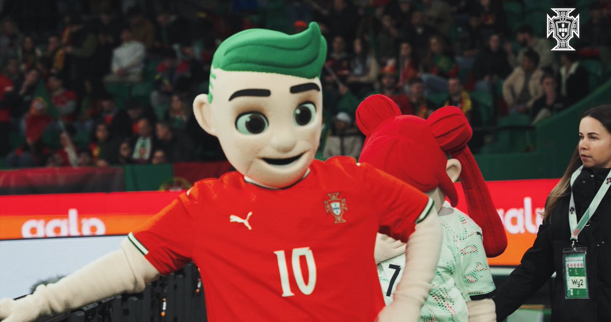 As melhores mascotes? 𝗧𝗘𝗠𝗢𝗦! 🫂🇵🇹 #FazHistória | #SuperQuinas