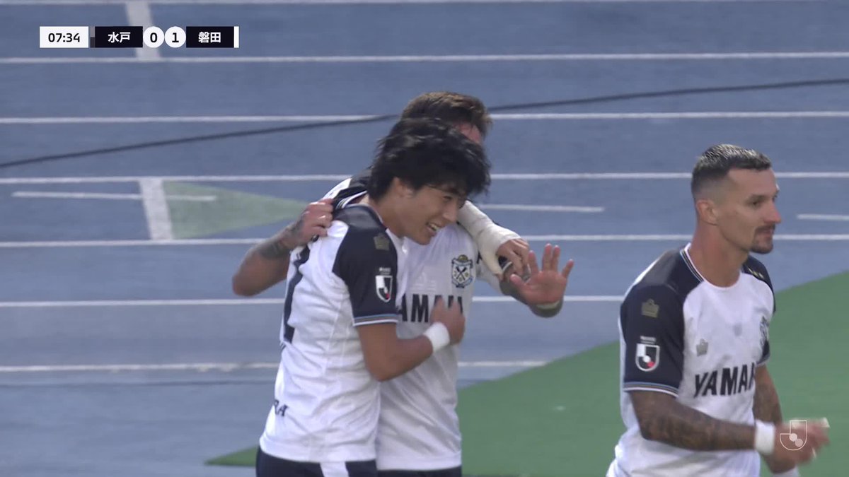 🎦 ゴール動画 🏆 明治安田J2リーグ 第26節 🆚 水戸vs磐田 🔢 0-1 ⌚️ 8分 ⚽️ グスタボ シルバ(磐田) #Jリーグ