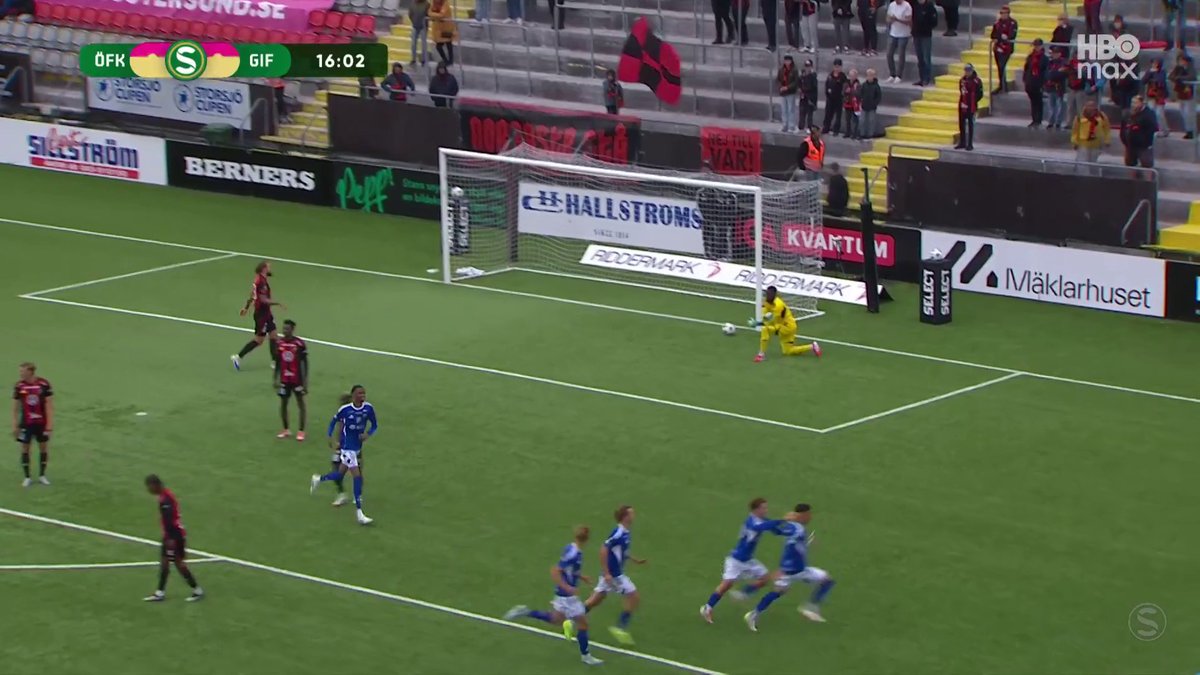 Marc Manchón Armans får till en drömträff och GIF Sundsvall tar ledningen mot Östersund! 🎯 📲 Se matchen på HBO Max