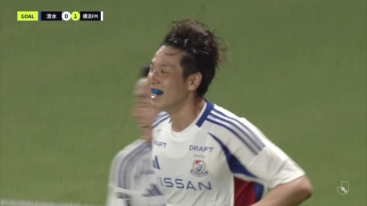 復帰後初出場でＪ初ゴール！✨️ 🎦 ゴール動画 🏆 明治安田Ｊ１リーグ 第26節 🆚 清水vs横浜FM 🔢 0-1 ⌚️ 16分 ⚽️ 角田 涼太朗（横浜FM) #Ｊリーグ