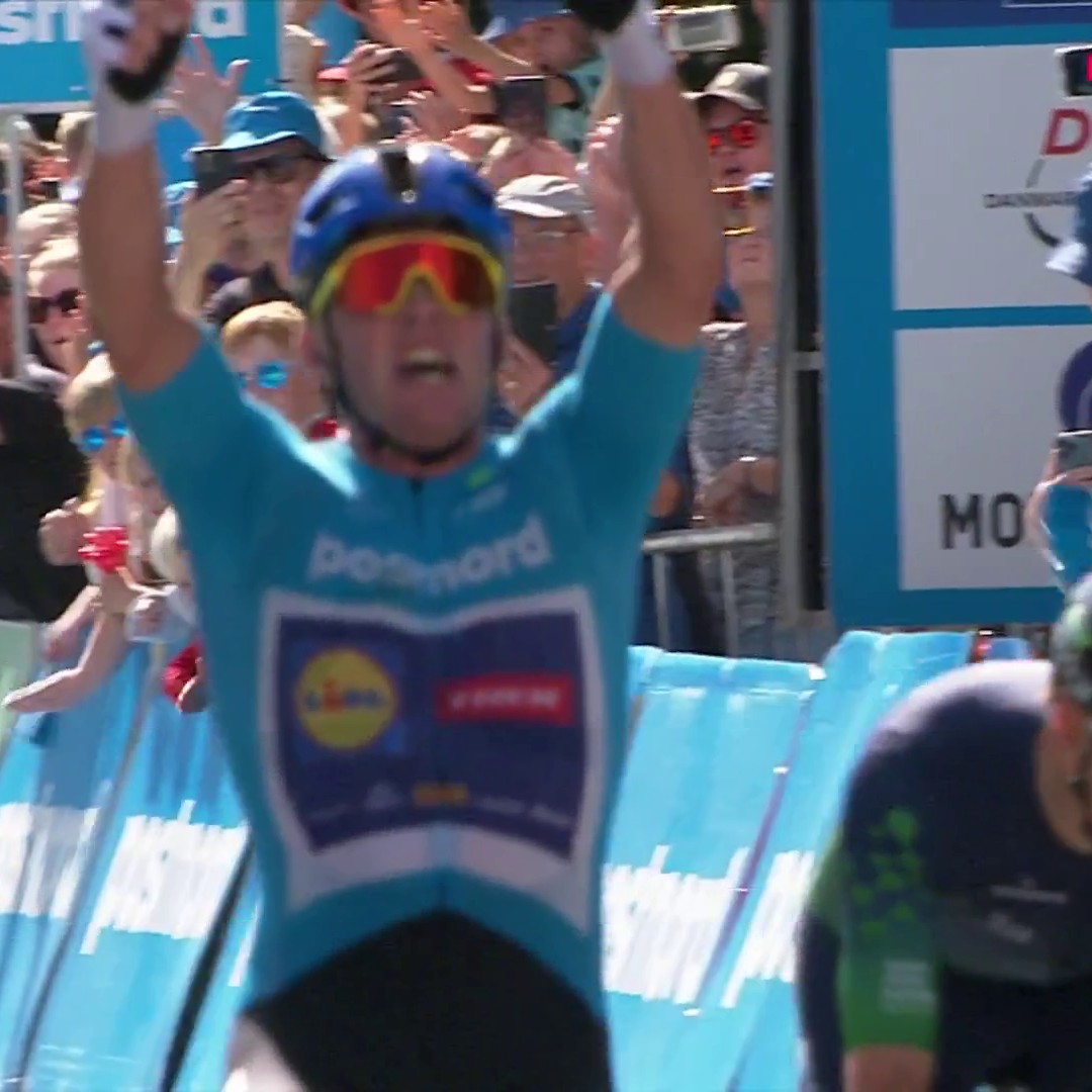 🤯 Mads Pedersen, encore lui ! Le Danois remporte la 5e étape du Tour du Danemark devant Axel Zingle ! #LesRP #PNDKR25