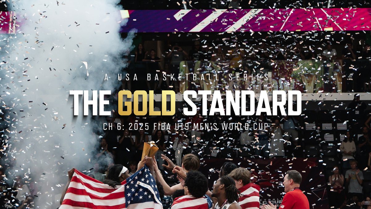 Chip on our shoulders. Redeem Team mentality. Watch the ๐บ๐ธ #TheGoldStandard Ch. 6: 2025 FIBA U19 Men's World Cup in full: