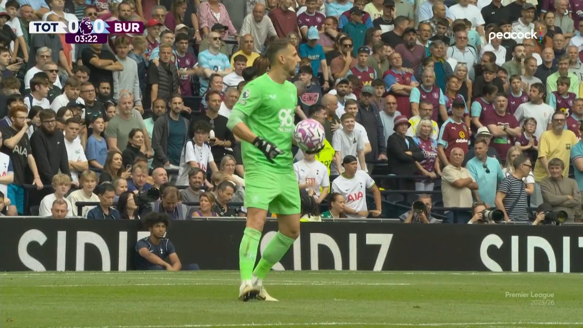History is made as Martin Dubravka becomes the first Premier League goalkeeper to concede a corner for holding onto the ball for longer than eight seconds 🚨