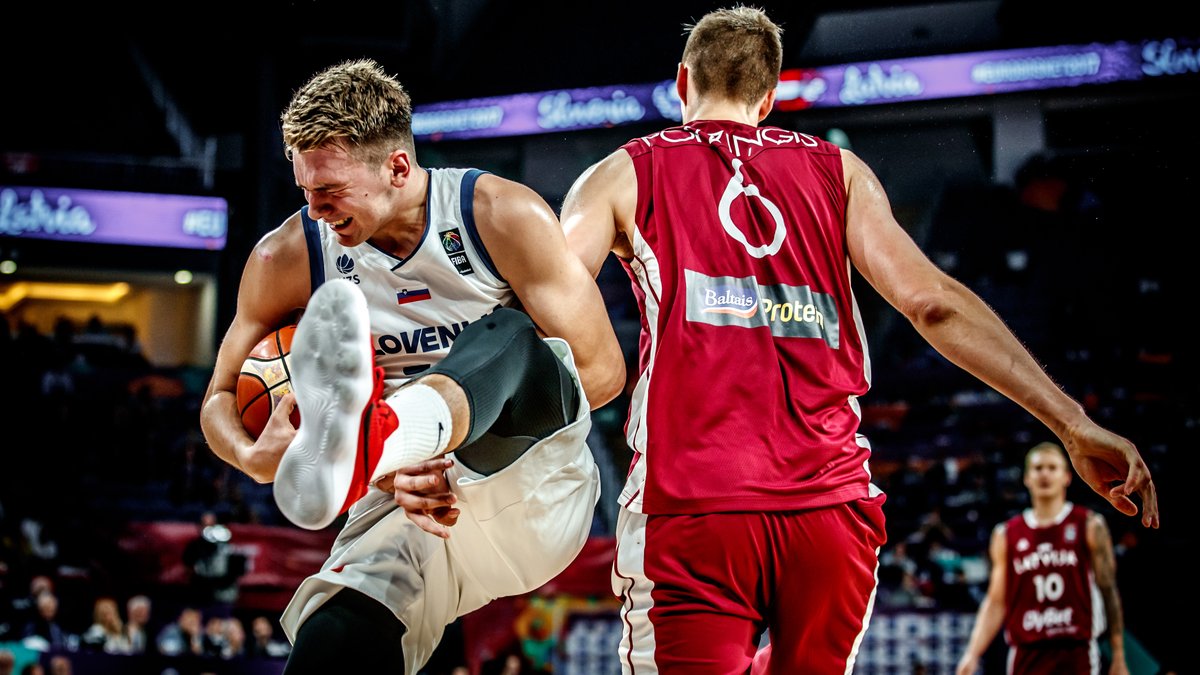 This will be the first national team game between Luka and KP since Eurobasket 2017, when Slovenia and Latvia played one of the best games in history of the tournament. 18 year old Luka against pre-injury KP, fun times.