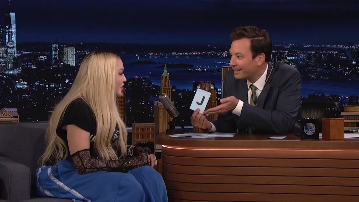 .Madonna challenges Jimmy to a naughty letter game 👀 #FallonFlashback Original Air Date: 08/11/2022