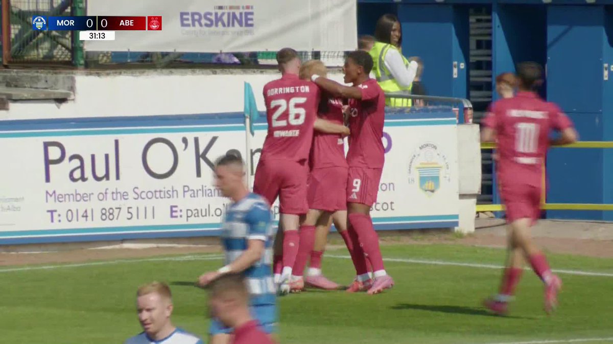 What a corner, what a header 👊