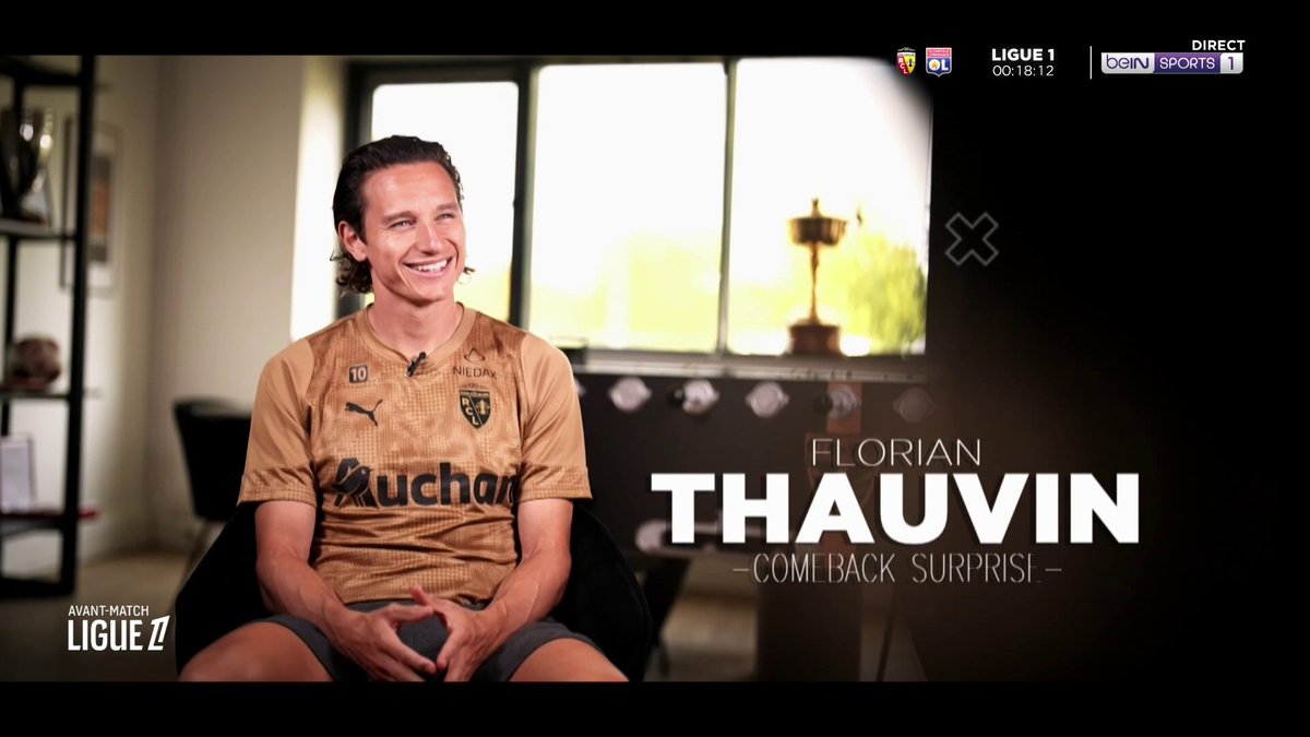🇫🇷 #RCLOL 🔥 Florian Thauvin s'est confié en exclusivité à beIN SPORTS avant le match contre l’Olympique Lyonnais ! 💥 Sa signature à Lens, le retour des champions du monde 2018 en Ligue 1, ses retrouvailles avec l’OM, les Bleus... 🎙 "J'ai été bluffé par l'accueil des gens"