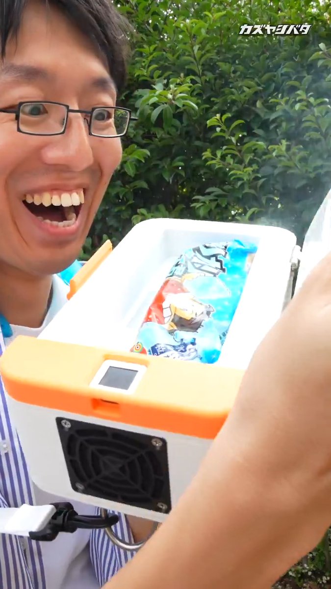 アイスを一つだけ溶かさずに運ぶ冷凍庫を作りました！