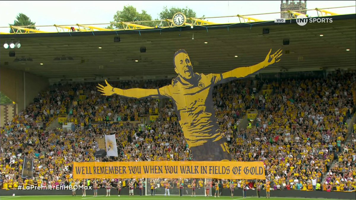 El homenaje de los Wolves para Diogo Jota🥹💛