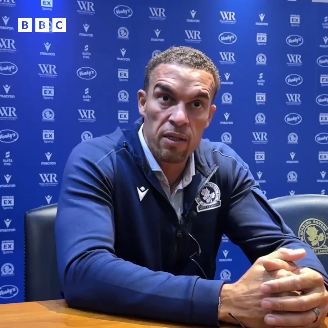 🔵 ⚪ "It's a tough one. I am a human being; I have my emotions as well, and today I'm just shocked." #Blackburn #Rovers head coach Valerien Ismael #bbcfootball