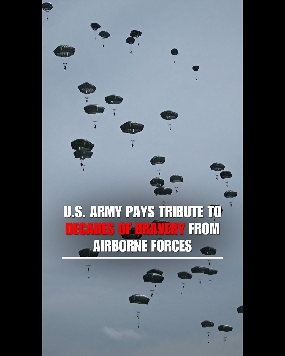 WATCH: The U.S. Army releases a video honoring the courage and sacrifice of America’s airborne forces, past and present, for National Airborne Day.
