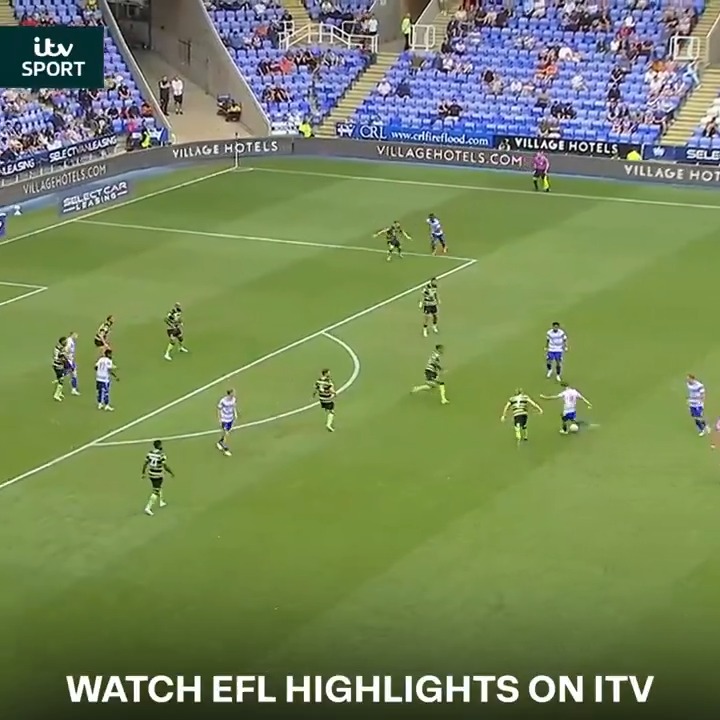 Lewis Wing, TAKE A BOW 💥 An absolute rocket from the Reading FC midfielder 🚀