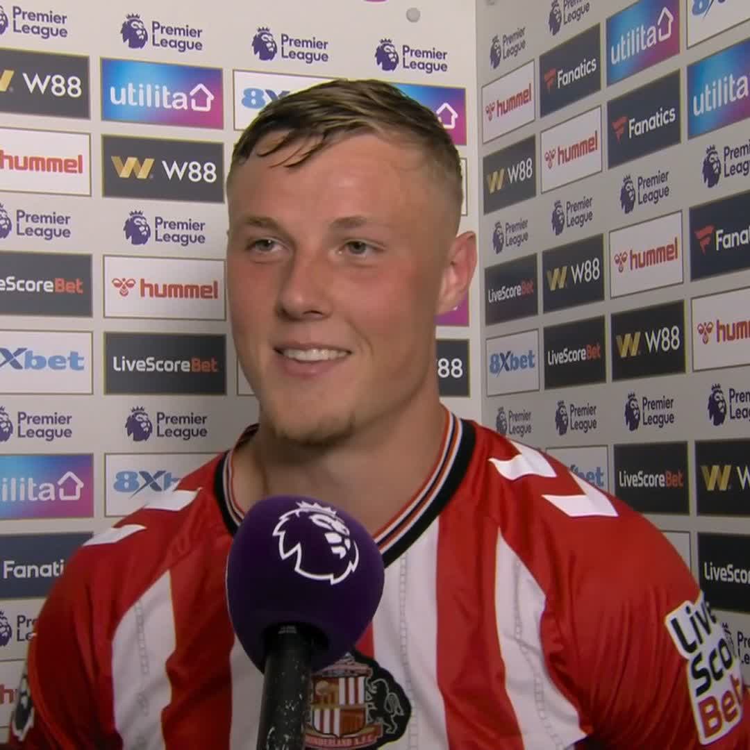 "The perfect start for us" 💪 Dan Ballard on Sunderland's winning return to the Premier League 🐈⬛