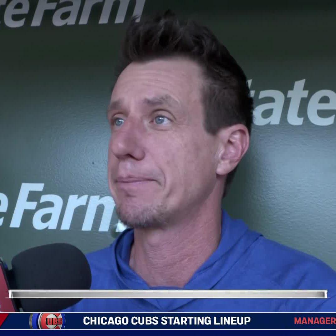 Craig Counsell on the division race with the Brewers👇 “The job is to try to win the division, that’s kind of the ultimate goal, they are making that really difficult.“ 🎥: Marquee Sports Network