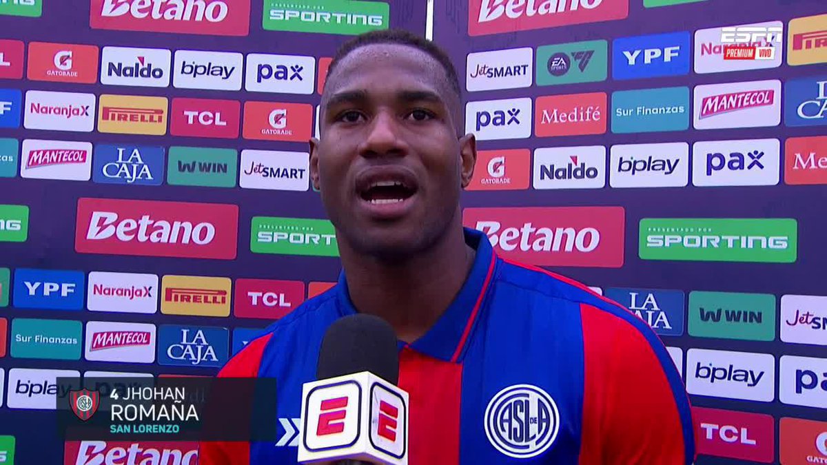 "VAN VARIOS PARTIDOS QUE INCLINAN LA CANCHA" "SIEMPRE EN CONTRA DE SAN LORENZO, YA ESTAMOS CANSADOS" "A NOSOTROS SIEMPRE NOS PERJUDICAN" Atención a las palabras de Johan Romaña 📺 ESPN Premium | Suscribite al Pack Fútbol en