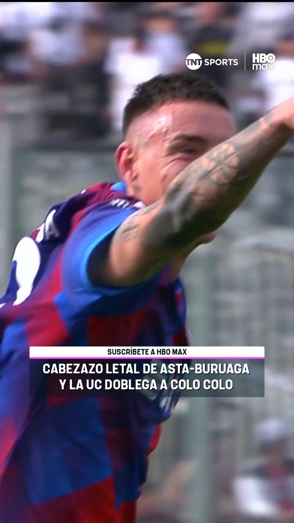 🔥⚽🇫🇮 ¡La redención del zaguero! Asta-Buruaga dejó atrás su error en el #ClásicoUniversitario, y ahora pone el segundo tanto de #LosCruzados ante #ColoColo en #ElClásico188. Inicio de infarto en este #MatchdaySábado. ¡El fútbol da revanchas, Tomy! Disfruta los partidos de la #LigaDePrimera 2025 por #TNTSportsenHBOMax 📲💻 Link en la BIO 📍
