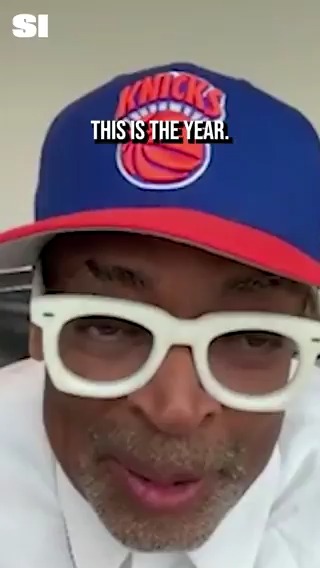 Spike Lee says "this is the year" for the Knicks 🏆