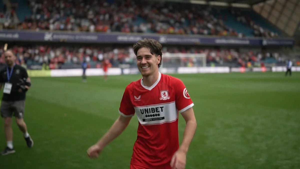 "There was a lot of unseen things... his running was excellent" 👏 Middlesbrough FC boss Rob Edwards on an imperious performance from Hayden Hackney 🎙️ Aaron Paul🎙📻 | EFL