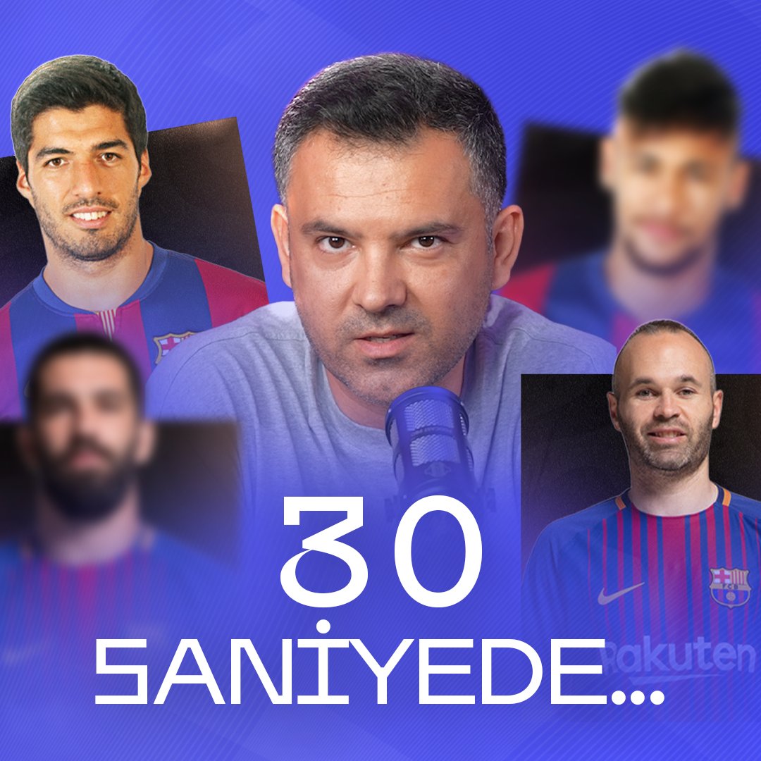 30 saniyede, kulüp kariyerinde Lionel Messi’yle beraber forma giymiş kaç oyuncu sayabilirsiniz? 👀 | Özkan Öztürk