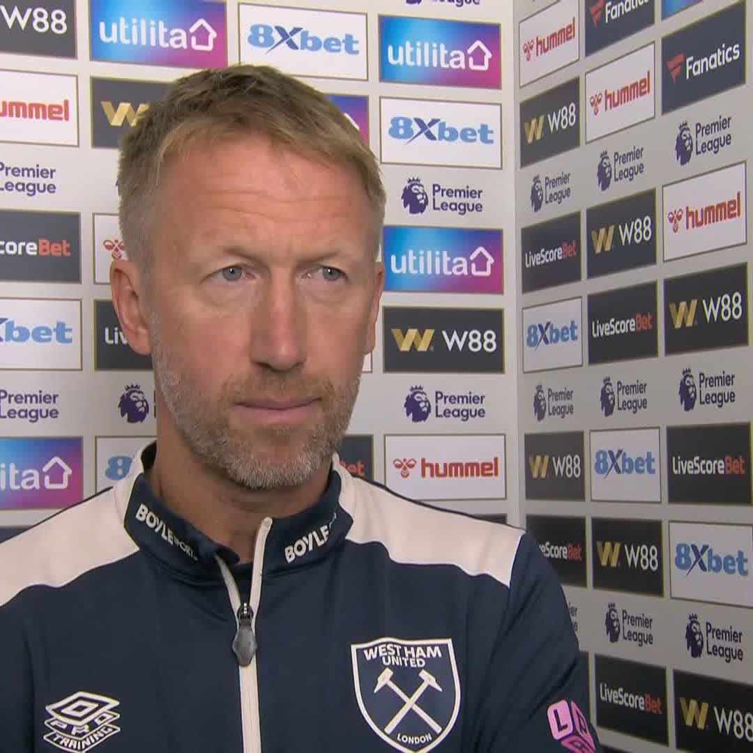 "The basics of football we have to really improve" Graham Potter's assessment of West Ham ⚒️