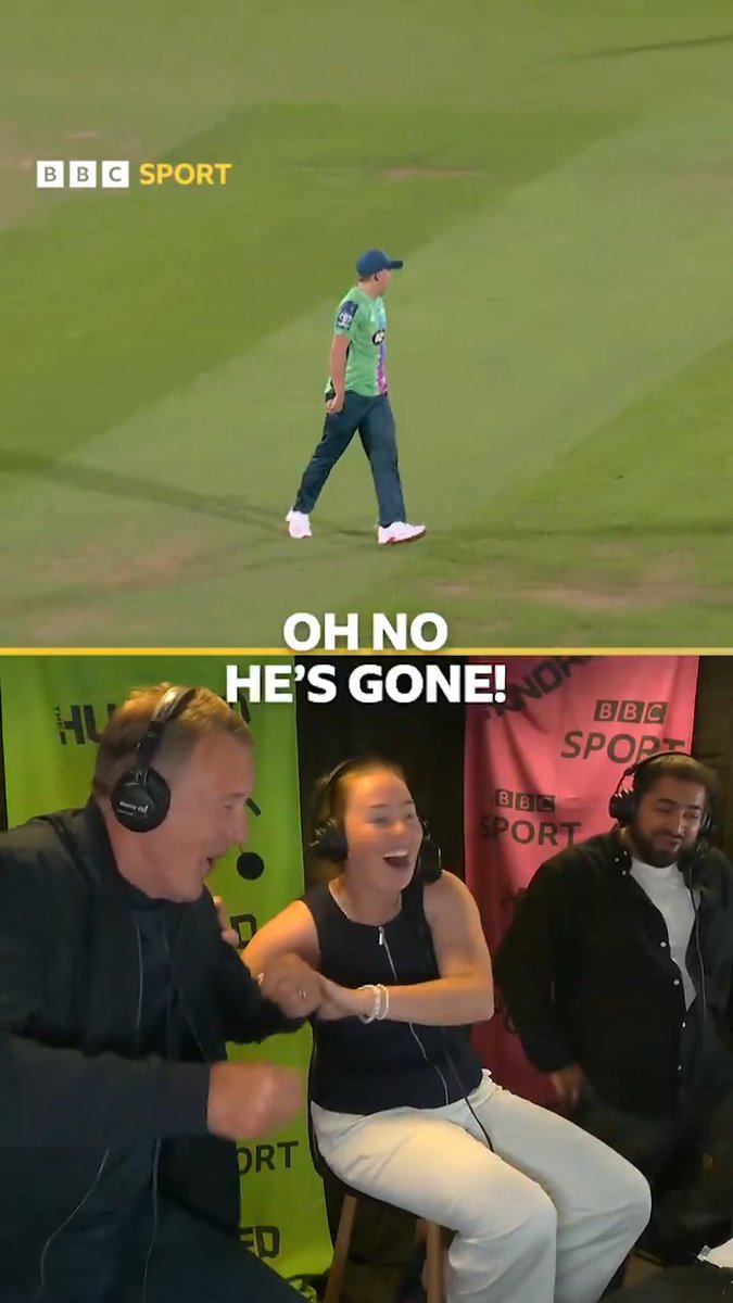You won't see a bigger commentator's curse than this... Oh no, Tuffers!